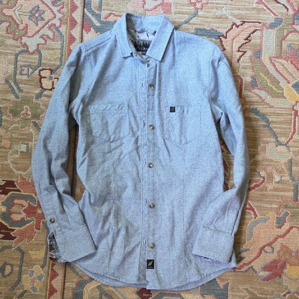 Pladra Cascade Button Down Shirt